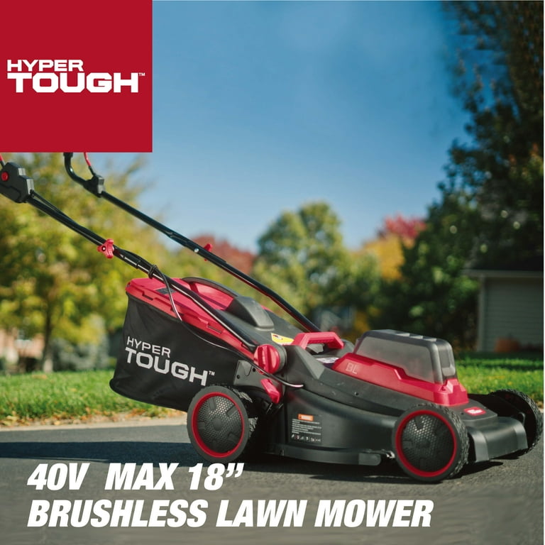 Hyper tough 16 inch cordless lawn mower hot sale