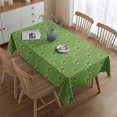 thumbnail image 2 of Green Bigfoot Pattern Rectangle Tablecloth 60"x84",Waterproof Polyester Rectangle Table Cloth, Wipeable Spillproof Polyester Tablecloth for Dining, Camping, Indoor and Outdoor, 2 of 5