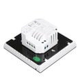 thumbnail image 3 of Termostato con control de voz WiFi, pantalla LCD, controlador de temperatura del calentador, interfaz de calentamiento de agua, blanco Jumpingount HA002480-02B, 3 of 6