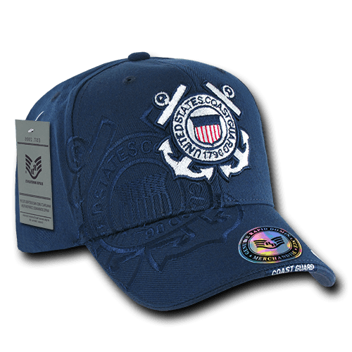 U.S.COAST GUARD VETERAN Cap/Hat DigitalBlue w/ Shadow New Military Free Shipping 