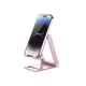 thumbnail image 1 of Soporte para Teléfono Celular de Aluminio / Angulo Ajustable / Amplia Compatibilidad con dispositivos de 4.7'' a 7.9'' / Antideslizante / Antiarañazos / Plegable / Color Rosa, 1 of 1