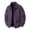 Purple, variant on Zimjoy Corduroy Plaid Jacket for Men Button Down Vintage Long Sleeve Shacket Lightweight Regular Fit Western Jackets for Casual Fall Winter Navy L