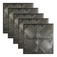 thumbnail image 1 of Great Lakes Tin Erie Argento 2ft x 2ft Lay In Ceiling Tiles (5 Pack), 1 of 6