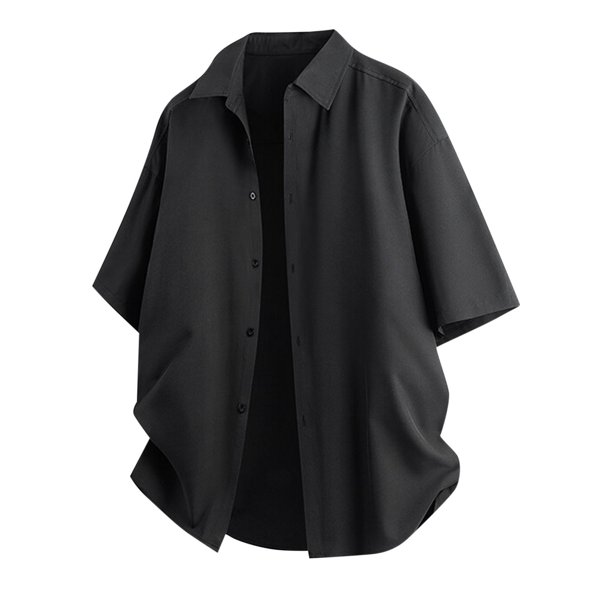 pstuiky camisetas de manga corta para hombre, Blusas deportivas casuales de manga corta con cuello redondo y color sólido para hombre camisetas de hombre xxl
