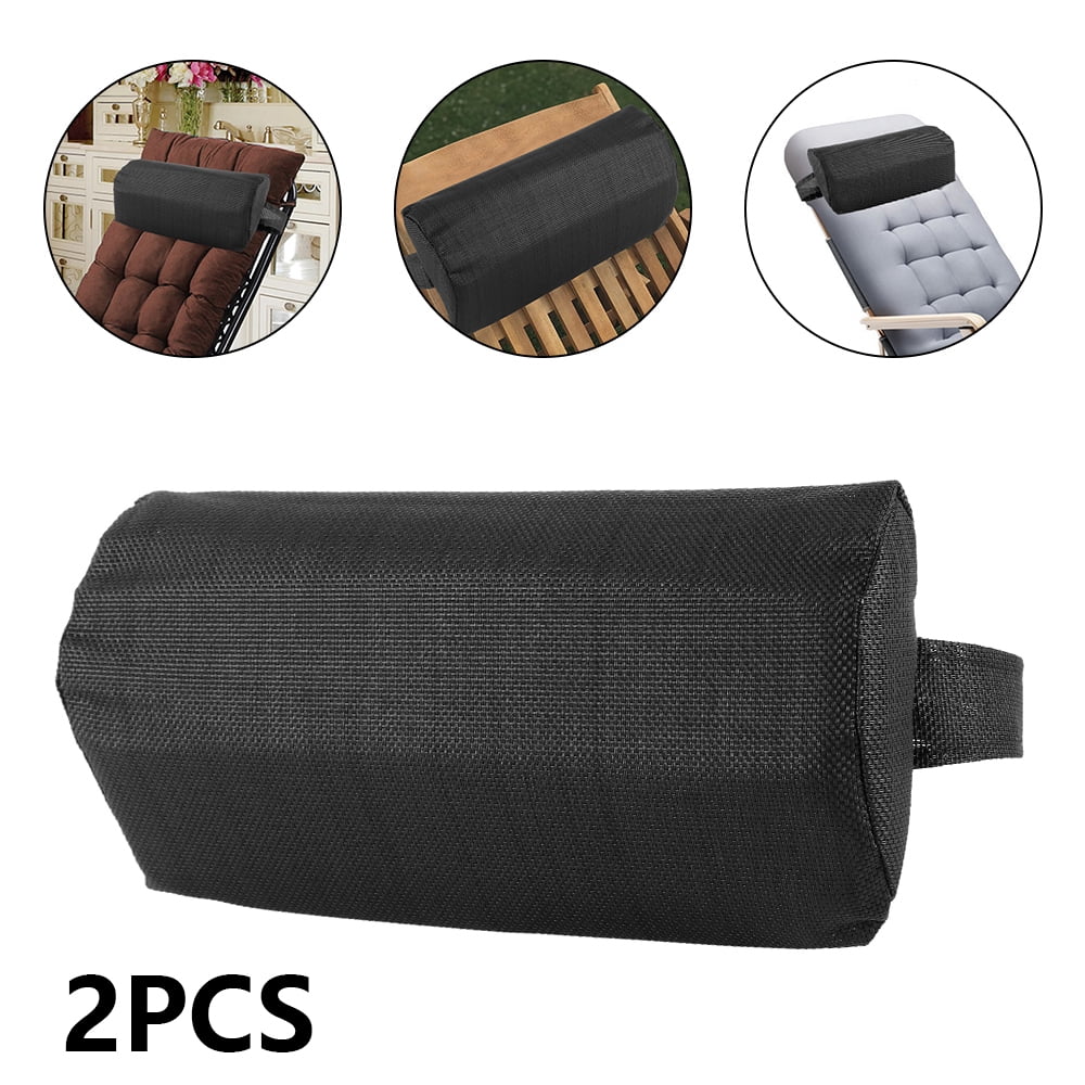 Only Pillow Lounge Chair Recliner Accessories Removable Padded headrest Pillow for Zero Gravity Chairs Universal Replacement Pillow headrest for Zero Gravity Chair with Elastic Band 