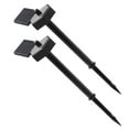 thumbnail image 3 of MLINS Solar Powered Garden Light for Decoration with Long Lifespan LED Black Plastic 2Pcs, 3 of 8