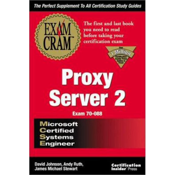 Pre-Owned MCSE Proxy Server 2 Exam Cram (Exam: 70-088) (Paperback) 1576102300 9781576102305