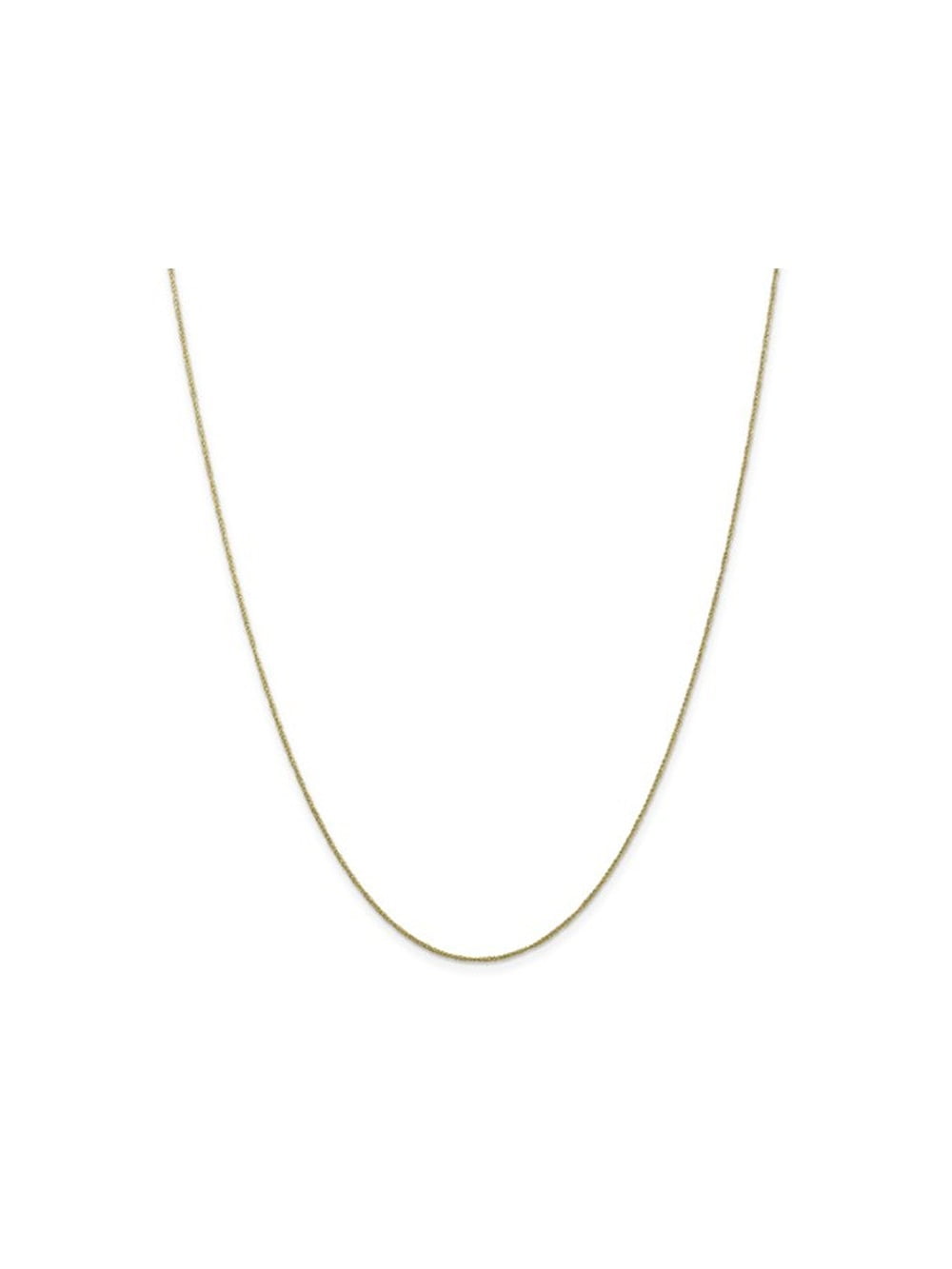 14K Yellow Gold 0.70mm Ropa Chain Necklace Fine Jewelry Gift 14K Yellow Gold 0.70mm Ropa Chain Necklace Fine Jewelry Gift