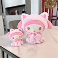 thumbnail image 1 of Sanrio-peluche de dibujos animados para niños, muñeco de peluche suave, Kawali Kuromi, Hello Kitty, My Melody, Cinnamoroll, regalo de cumpleaños, 2022, 1 of 4
