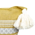 thumbnail image 4 of NOVICA Cotton cushion cover, 'Honey Tradition', 4 of 8
