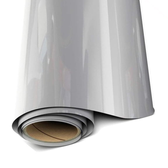 Siser EasyWeed Stretch Heat Transfer Vinyl - Silver 15"x1 Yard (36" / 3 Foot) - HTV Iron On Vinyl