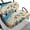 Beach Sea Turtle Print, variant on Pzuqiu Tropical Palm Tree Golf Cart Seat Cover Set - Breathable Stretch-Fit Polyester Protector | All-Weather, Washable Accessory for EZGO, Club Car & Yamaha