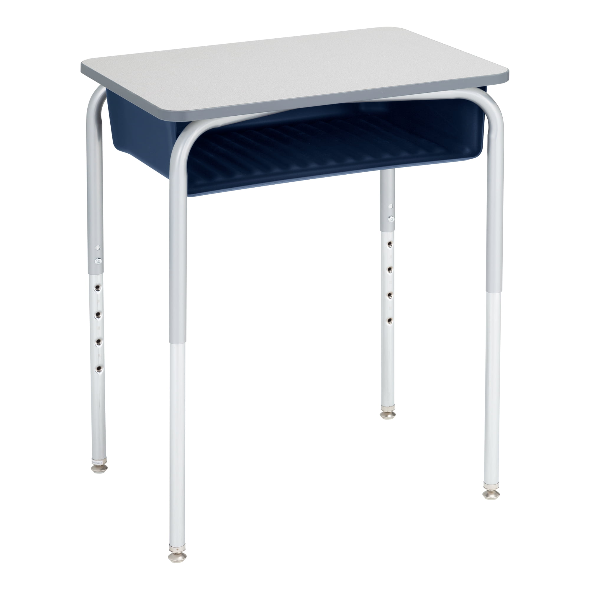 Learniture Open Front School Desk with Book Box for Kids, Students, and