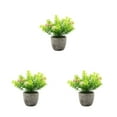 thumbnail image 3 of Decodeary Green Eco-friendly Artificial Money Tree In Pot Long-lasting Durability Realistic Appearance pink babysbreath 3Set, 3 of 6