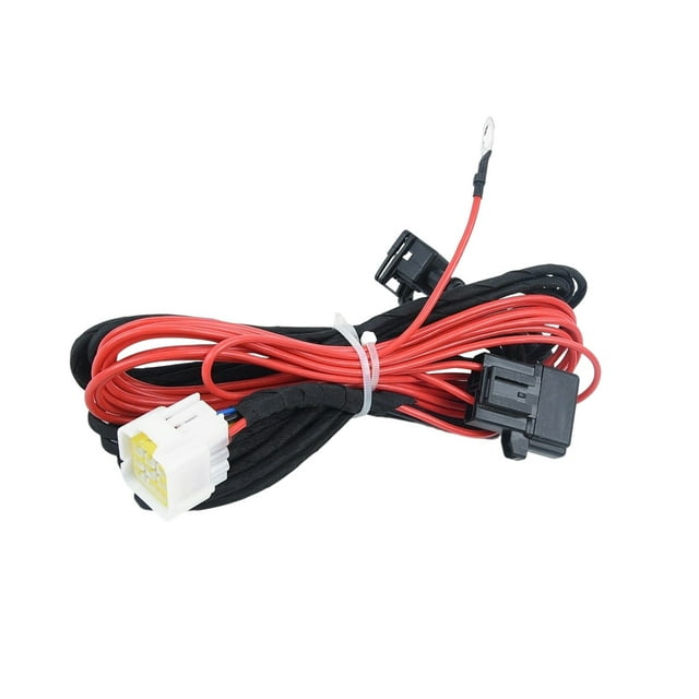 Riwesomey Arnés de cableado de calentador de aire dividido para coche, reemplazo portátil, desmontable, Interior, caravanas, fuente de Vehículos, repuestos y accesorios Mis