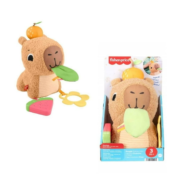 Juguete para Bebés Fisher Price Baby Capibara Estímulos y Juego