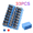Blue, variant on DuoBao 33pcs Security Bit Set 1/4 Inch Hex Shank Screwdriver Bit Set,Tamper Proof Bits-Torx+Hex+Tri Wing+Star+Spanner for Torx Security Screwdriver Set,High Hardness Impact Driver Bit Set - Blue