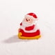 thumbnail image 4 of Adornos navideños y decoraciones de paisajes nevados, figuritas de plástico festivas en rojo con diseños alegres, perfectas para árbol navideño y decoración del hogar, pack de 2, 4 of 6