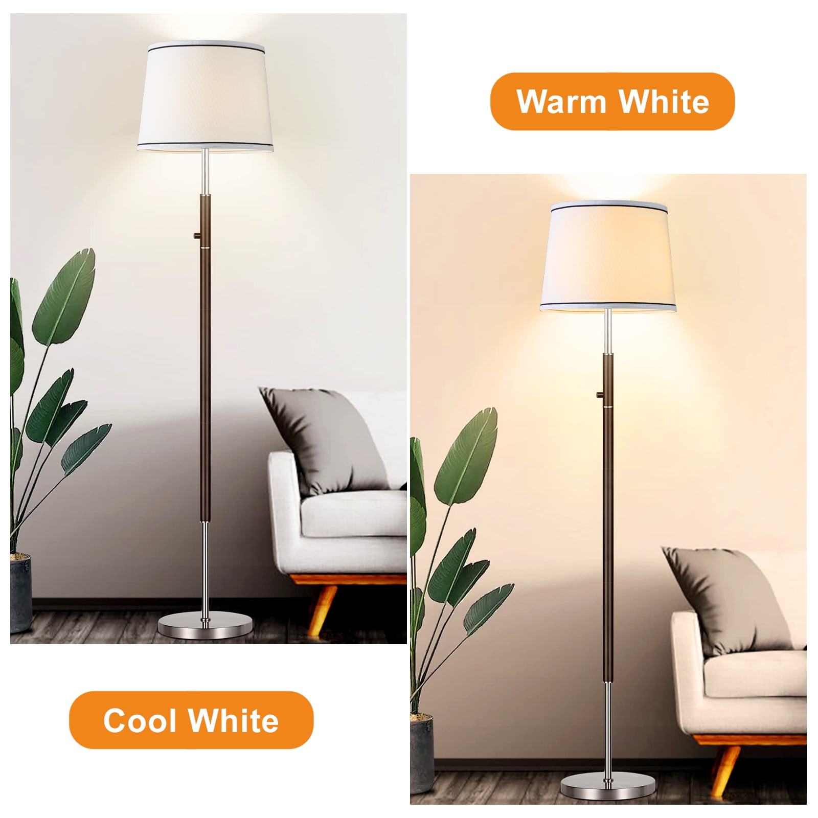 NATYSWAN Lamp Shades Set of 2, Drum Lampshades, Lampshade 10 Inches Height, Lampshades for Table Lamp, Floor Lamp, Pendant Light, Lamp Shade Harp Holder Included
