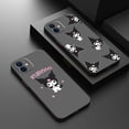 thumbnail image 2 of Funda de teléfono Hello Kitty Kuromi para Funda iPhone 13 12 11 Pro Max Mini X XR XS Max 6 6s 7 8 Plus funda de silicona líquida xuanjing unisex, 2 of 2