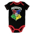 thumbnail image 2 of Warner Bros. Harry Potter Baby Boys' 5-Pack Bodysuits Hogwarts Gryffindor (Newborn), 2 of 7