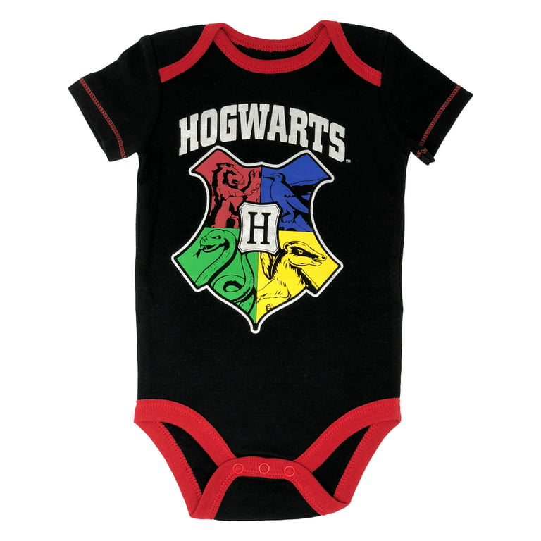 Lot de 2 bodies manches courtes Harry Potter Warner pour bébé garçon