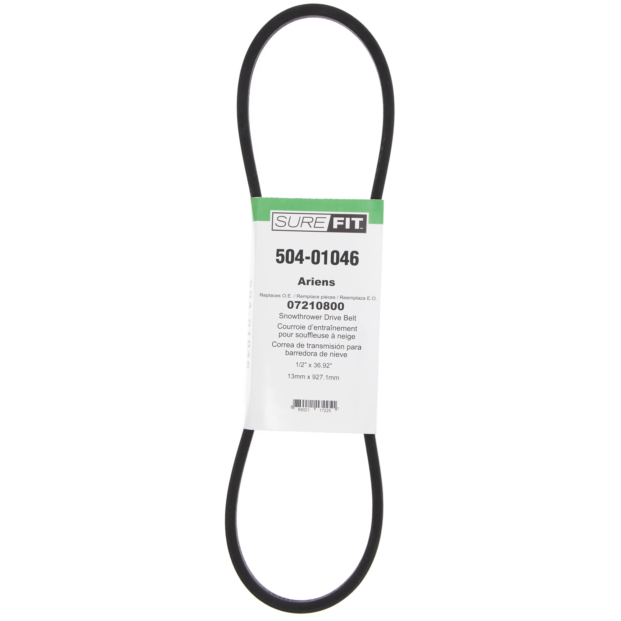 SureFit Snow Blower Drive Belt Replacement for Ariens Gravely 07210800 ST832 ST824 ST724 ST524 ST1032 Snow Throwers
