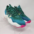thumbnail image 1 of Adi - das Trae Young 3 Basketball Shoes Mens 7 Green Gold Metallic Logo Sneakers, 1 of 6