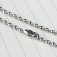 thumbnail image 6 of QQTDFG 10/20/50/100pcs/lot 1.5/2/2.4/3/3.2mm Stainless Steel Bead Ball Chain Necklace-2mm wide 100pcs-18inch or 45cm, 6 of 6