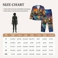 thumbnail image 4 of Sigee Neon Shanghai Cityscape Night for Women’s Pajama Sets Long-Sleeved Pjs Sets for Women 2 piece Sleepwear-Large, 4 of 7