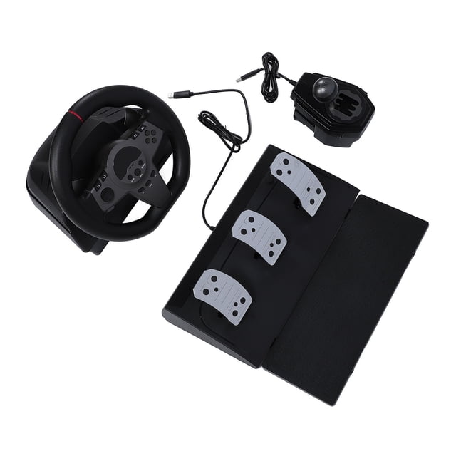 Volante de Dirección de PC, Volante del Juego 7 LED 9 LED Para Consola de Juegos