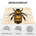 thumbnail image 3 of Fotbe Honey Bee Alfombrilla de Secado para Cocina con Estampado, 18x24 Pulgadas, 3 of 7