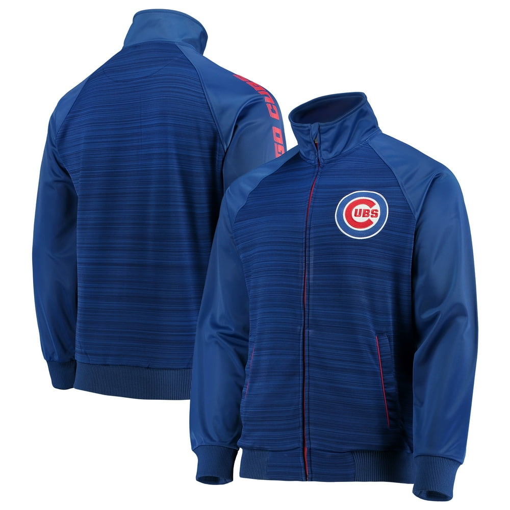 Chicago Cubs G-III Sports by Carl Banks Crossbar Track Jacket - Royal ...