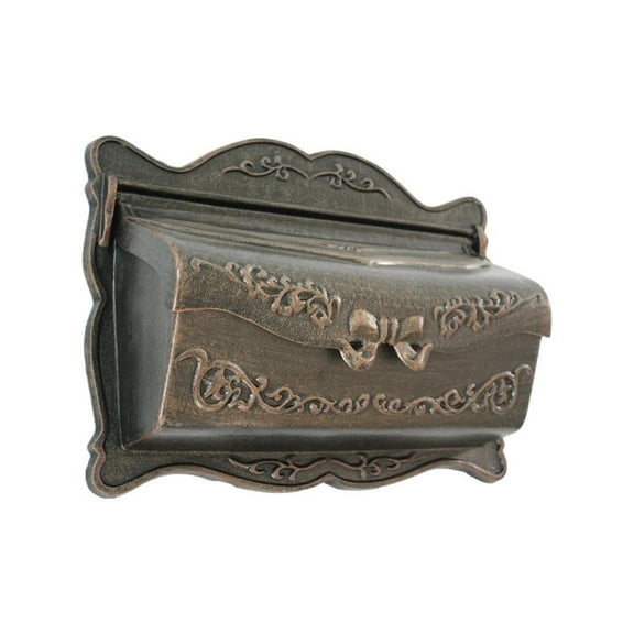 Mailboxes for Homes Wall Vintage Exterior Post Mailbox, Aluminum Newspaper Mail Box For House