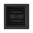 thumbnail image 3 of Fairfield 18in Square Planter - Black, 3 of 12
