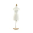 thumbnail image 2 of Maniquí de costura en miniatura, torso de maniquí, soporte para modelo de maniquí de costura Base redonda de 46 cm., 2 of 9