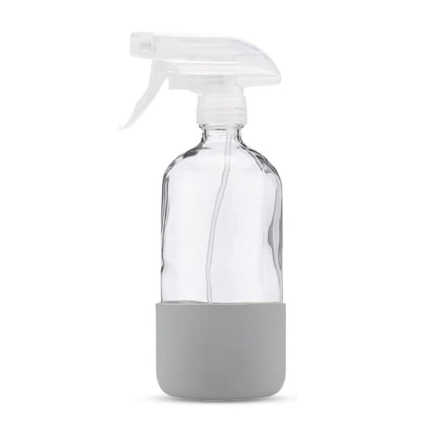 Desinfectante de manos transparente de 500 ml en botellas separadas