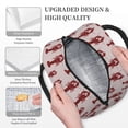 thumbnail image 3 of Fotbe Red Lobster With Claws Bolsa de Almuerzo con Estampado, Lonchera Aislada, Contenedor de Comida Reutilizable Tipo Cooler a Prueba de Fugas, 3 of 6
