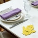 thumbnail image 4 of Bolsas portacubiertos con forma de pollo de Pascua | Juego de 4 piezas para decorar la mesa de Pascua | Fundas de tela reutilizables para cuchillos, tenedores y cucharas | Accesorios para banquetes, 4 of 6