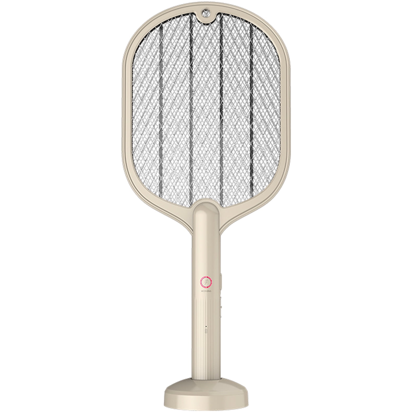 Thanos 2in1 Electric Fly Swatter Racket and Bug Zapper Racquet Trap Mosquito Killer Rechargeable with UV Light That Attract Fly Insects 