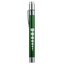 Qiweii LED Sanitary Pen Aluminum Alloy Pen Flashlight White Yellow Inspection Pupil For Oral Ophthalmology for Nurses Doctors,