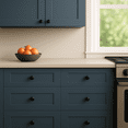 thumbnail image 5 of (2 pack) Mainstays Matte Black Round Mushroom Knob, Steel, 2 pack, 5 of 13