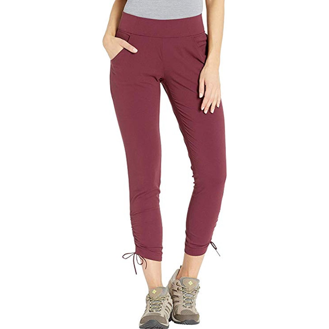 Columbia - Columbia Women's Anytime Casual Ankle Pant, Deep Madeira, Large x Regular - Walmart