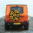 thumbnail image 6 of Goofa Sunflower 6 Pattern Universal Tire Cover for Jeep, SUV, Truck, and Trailer – Waterproof, UV-Resistant,Easy to Install, Fits 14"-17" Tires-17 inch, 6 of 6
