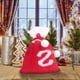 thumbnail image 4 of Bolsa de regalo tejida con letras del alfabeto | Bolsa bordada para dulces navideños | Adorno navideño personalizado | Mini bolsa colgante para decoración del árbol, 4 of 5