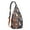 Citrus, variant on Funny Dinosaur Sling Backpack - Whimsical Dino Pattern Crossbody Bag (Easy Access)
