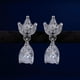 thumbnail image 3 of Aretes De Zirconia Con Diseño De Flor Y Gota, 3 of 3