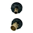 thumbnail image 1 of 2Pcs IBC 1000L Conector de grifo de tanque de agua 1/2 "1" Adaptador de de latón G1 / 2 "G1" Soledad Adaptador de tanque IBC 1000L, 1 of 10