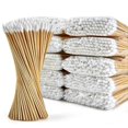 thumbnail image 1 of 1000 Precision Long Cotton Swab - Pointed Cotton swabs 6 Inch- Biodegradable Bamboo Cotton Swabs - Versatile Cotton Tipped Applicators for Intricate W, 1 of 5