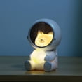 thumbnail image 2 of Luz de noche LED Galaxy Guardian, luz decorativa con forma de luna, astronauta, gato espacial, juguete para niños, regalo de cumpleaños, luz de noche, 2 of 6